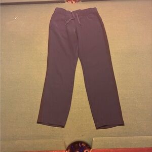 lululemon athletica Blue Navy w Black Side Stripe Joggers Sweatpants 4 Like New